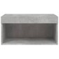 vidaXL Mueble para TV con luces LED gris hormigón 60x30x30 cm vidaXL Mueble para TV con luces LED gris hormigón 60x30x30 cm
