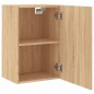 vidaXL Mueble TV de pared madera ingeniería roble Sonoma 40,5x30x60 cm vidaXL Mueble TV de pared madera ingeniería roble Sonoma 40,5x30x60 cm