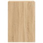 vidaXL Mueble TV de pared madera ingeniería roble Sonoma 40,5x30x60 cm vidaXL Mueble TV de pared madera ingeniería roble Sonoma 40,5x30x60 cm
