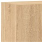 vidaXL Mueble TV de pared madera ingeniería roble Sonoma 40,5x30x60 cm vidaXL Mueble TV de pared madera ingeniería roble Sonoma 40,5x30x60 cm