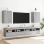 vidaXL Muebles de TV de pared 2 uds madera gris Sonoma 40,5x30x60 cm vidaXL Muebles de TV de pared 2 uds madera gris Sonoma 40,5x30x60 cm