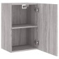 vidaXL Muebles de TV de pared 2 uds madera gris Sonoma 40,5x30x60 cm vidaXL Muebles de TV de pared 2 uds madera gris Sonoma 40,5x30x60 cm