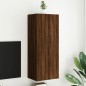 vidaXL Mueble de TV de pared madera marrón roble 40,5x30x102 cm vidaXL Mueble de TV de pared madera marrón roble 40,5x30x102 cm