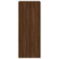 vidaXL Mueble de TV de pared madera marrón roble 40,5x30x102 cm vidaXL Mueble de TV de pared madera marrón roble 40,5x30x102 cm