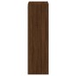 vidaXL Mueble de TV de pared madera marrón roble 40,5x30x102 cm vidaXL Mueble de TV de pared madera marrón roble 40,5x30x102 cm