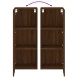 vidaXL Mueble de TV de pared madera marrón roble 40,5x30x102 cm vidaXL Mueble de TV de pared madera marrón roble 40,5x30x102 cm