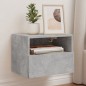 vidaXL Muebles de pared para TV 2 uds madera gris hormigón 40x30x30 cm vidaXL Muebles de pared para TV 2 uds madera gris hormigón 40x30x30 cm