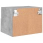 vidaXL Muebles de pared para TV 2 uds madera gris hormigón 40x30x30 cm vidaXL Muebles de pared para TV 2 uds madera gris hormigón 40x30x30 cm