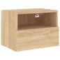 vidaXL Muebles de pared para TV 2 uds madera roble Sonoma 40x30x30 cm
