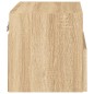vidaXL Muebles de pared para TV 2 uds madera roble Sonoma 40x30x30 cm