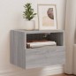 vidaXL Muebles de pared para TV 2 uds madera gris Sonoma 40x30x30 cm vidaXL Muebles de pared para TV 2 uds madera gris Sonoma 40x30x30 cm