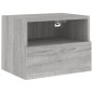 vidaXL Muebles de pared para TV 2 uds madera gris Sonoma 40x30x30 cm vidaXL Muebles de pared para TV 2 uds madera gris Sonoma 40x30x30 cm