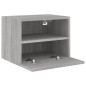 vidaXL Muebles de pared para TV 2 uds madera gris Sonoma 40x30x30 cm vidaXL Muebles de pared para TV 2 uds madera gris Sonoma 40x30x30 cm