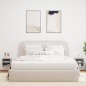 vidaXL Muebles TV de pared luces LED 2 uds gris hormigón 30x28,5x30 cm