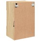 vidaXL Muebles TV de pared luces LED 2 uds roble Sonoma 40x30x60,5 cm vidaXL Muebles TV de pared luces LED 2 uds roble Sonoma 40x30x60,5 cm