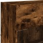 vidaXL Mueble TV de pared con luces LED roble ahumado 98,5x30x60,5 cm vidaXL Mueble TV de pared con luces LED roble ahumado 98,5x30x60,5 cm