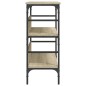 vidaXL Mesa consola madera de ingeniería roble Sonoma 100x32x75 cm vidaXL Mesa consola madera de ingeniería roble Sonoma 100x32x75 cm