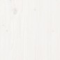 vidaXL Jardinera de pared 3 niveles madera pino blanco 60x18,5x110 cm