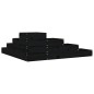 vidaXL Jardinera de 4 niveles madera maciza pino negra 106x104,5x36 cm vidaXL Jardinera de 4 niveles madera maciza pino negra 106x104,5x36 cm