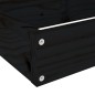 vidaXL Jardinera de 4 niveles madera maciza pino negra 106x104,5x36 cm vidaXL Jardinera de 4 niveles madera maciza pino negra 106x104,5x36 cm