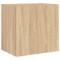 vidaXL Mueble TV de pared madera ingeniería roble Sonoma 40,5x30x40 cm vidaXL Mueble TV de pared madera ingeniería roble Sonoma 40,5x30x40 cm