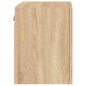 vidaXL Mueble TV de pared madera ingeniería roble Sonoma 40,5x30x40 cm vidaXL Mueble TV de pared madera ingeniería roble Sonoma 40,5x30x40 cm