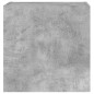 vidaXL Mueble TV de pared madera ingeniería gris hormigón 40,5x30x40cm