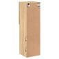 vidaXL Muebles de TV con luces LED 2 uds roble Sonoma 30,5x30x102 cm vidaXL Muebles de TV con luces LED 2 uds roble Sonoma 30,5x30x102 cm