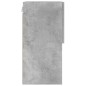 vidaXL Muebles de TV con luces LED 2 uds gris hormigón 40,5x30x60 cm vidaXL Muebles de TV con luces LED 2 uds gris hormigón 40,5x30x60 cm