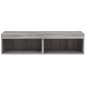 vidaXL Mueble de TV con luces LED gris Sonoma 60x30x30 cm