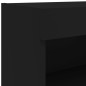vidaXL Muebles de TV con luces LED 2 uds negro 80x30x30 cm vidaXL Muebles de TV con luces LED 2 uds negro 80x30x30 cm