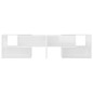 vidaXL Mueble de TV madera contrachapada blanco brillante 149x30x52 cm vidaXL Mueble de TV madera contrachapada blanco brillante 149x30x52 cm