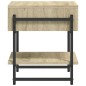 vidaXL Mesa de centro madera de ingeniería roble Sonoma 40x40x45 cm vidaXL Mesa de centro madera de ingeniería roble Sonoma 40x40x45 cm