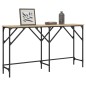vidaXL Mesa consola madera de ingeniería roble Sonoma 140x29x75 cm
