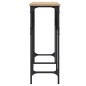 vidaXL Mesa consola madera de ingeniería roble Sonoma 140x29x75 cm