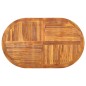 vidaXL Juego de comedor de jardín 7 piezas negro