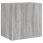 vidaXL Muebles de TV de pared 5 pzas madera de ingeniería gris Sonoma vidaXL Muebles de TV de pared 5 pzas madera de ingeniería gris Sonoma