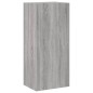 vidaXL Muebles de TV de pared 5 pzas madera de ingeniería gris Sonoma vidaXL Muebles de TV de pared 5 pzas madera de ingeniería gris Sonoma