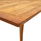 vidaXL Juego de comedor para jardín 5 piezas marrón