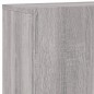 vidaXL Muebles de TV de pared 5 pzas madera de ingeniería gris Sonoma