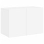 vidaXL Muebles de TV de pared 5 piezas madera de ingeniería blanco