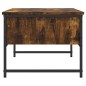 vidaXL Mesa de centro madera ingeniería roble ahumado 101x49x39,5 cm vidaXL Mesa de centro madera ingeniería roble ahumado 101x49x39,5 cm