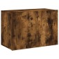 vidaXL Muebles de TV de pared 5 pzas madera ingeniería roble ahumado vidaXL Muebles de TV de pared 5 pzas madera ingeniería roble ahumado