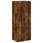 vidaXL Muebles de TV de pared 5 pzas madera ingeniería roble ahumado vidaXL Muebles de TV de pared 5 pzas madera ingeniería roble ahumado