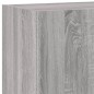 vidaXL Muebles de TV de pared 5 pzas madera de ingeniería gris Sonoma vidaXL Muebles de TV de pared 5 pzas madera de ingeniería gris Sonoma