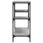 vidaXL Mesa consola con estantes gris Sonoma 100x35x75 cm vidaXL Mesa consola con estantes gris Sonoma 100x35x75 cm