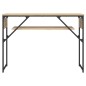 vidaXL Mesa consola estante madera ingeniería roble Sonoma 105x30x75cm vidaXL Mesa consola estante madera ingeniería roble Sonoma 105x30x75cm