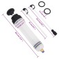 vidaXL Purgador de frenos blanco y negro 0,2 L vidaXL Purgador de frenos blanco y negro 0,2 L