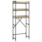 vidaXL Estantería lavadora madera ingeniería roble Sonoma 67x25x163 cm vidaXL Estantería lavadora madera ingeniería roble Sonoma 67x25x163 cm