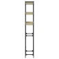 vidaXL Estantería lavadora madera ingeniería roble Sonoma 67x25x163 cm vidaXL Estantería lavadora madera ingeniería roble Sonoma 67x25x163 cm